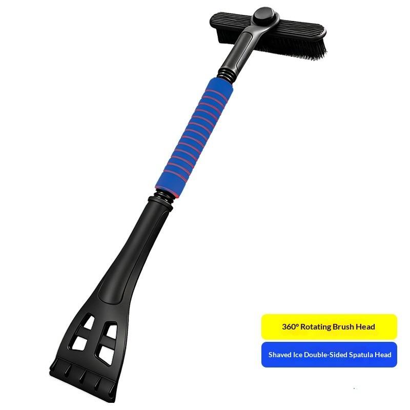 Automobile Oxford Snow Shovel Aluminum Alloy Telescopic Snow Shovel Multifunctional Glass Shovel Snow Shovel Cleaning Scraper Snow Brush