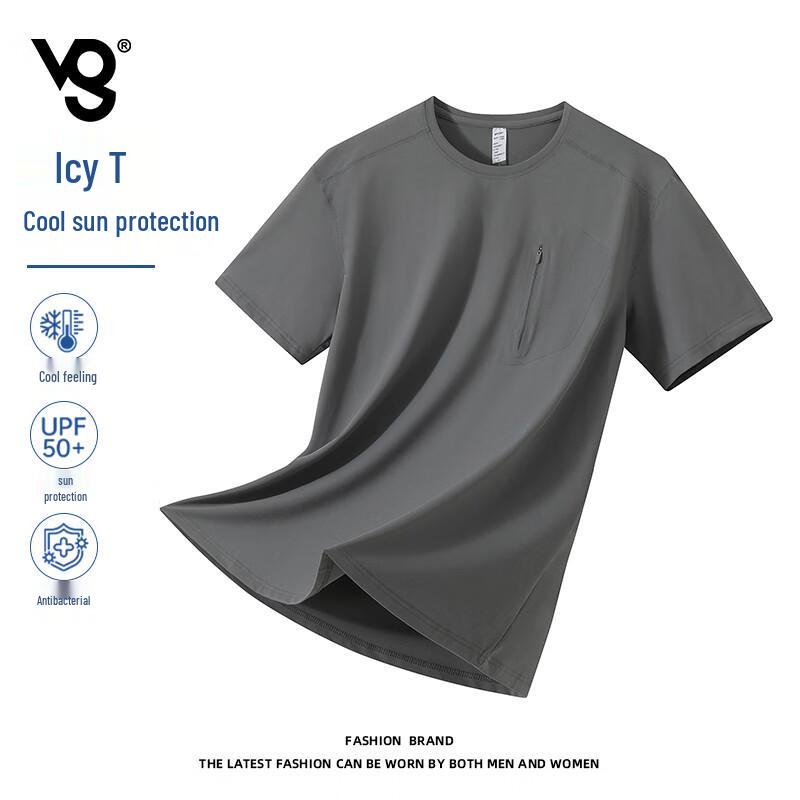 VUUG Men s Quick-Dry Cool Breathable Outdoor Sports Casual T-Shirt 3XL