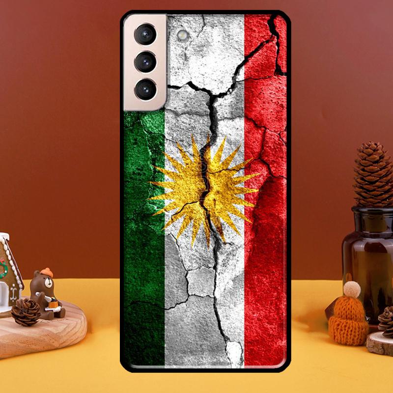 Kurdistan Flag Case For Samsung Galaxy S21 S20 FE Note 20 S22 Ultra Note 10 S8 S9 S10 Plus Phone Cover