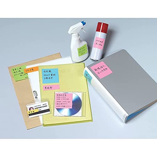 Post-It Notes Strong Adhesive Notes Neon Color 75 x 100 mm 90 Sheets x 5 Books 657-5SSAN
