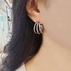Volare Savezone03 Silver Needle Ring Earrings 2Color Afasss1554 (16007076)