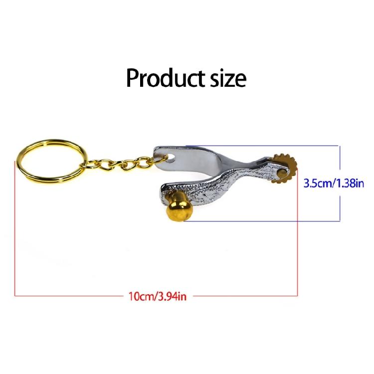 Spurses Inspired Metal Keychain Portable Structure Secure Fastener for Keys Backpacks and Vehicle Charm