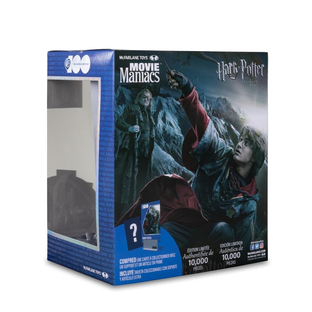 McFarlane Toys - Movie Maniacs 7-inch Pose - WB100 Wave 1 - Harry Potter (Harry Potter and the Goblet of Fire)