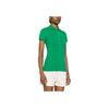 Polo Ralph Lauren Solid Color Single-Breasted Slim Fit Casual Short Sleeve Polo Shirt Women Tops Grass-Green 211870245-026