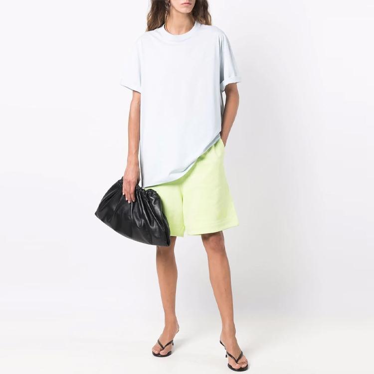 Y-3 Classic Logo Tee Blue Tint Unisex Tops HB3480