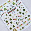 St. Patrick's Day Shamrock Four-Leaf Clover Nail Stickers - Cross-Border E-commerce Favorite