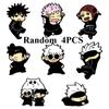 8pcs Itadori Yuji Enamel Pin Set Cartoon Character Brooch Creative Metal Badge Jewelry for Clothing Backpack Souvenir Gift