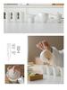 Premium White Porcelain Yangzhi Jade Kung Fu Tea Set with Three-Talent Lid Bowl, Gong Dao Bei, Tea Sea, and Customizable Tea Cups.