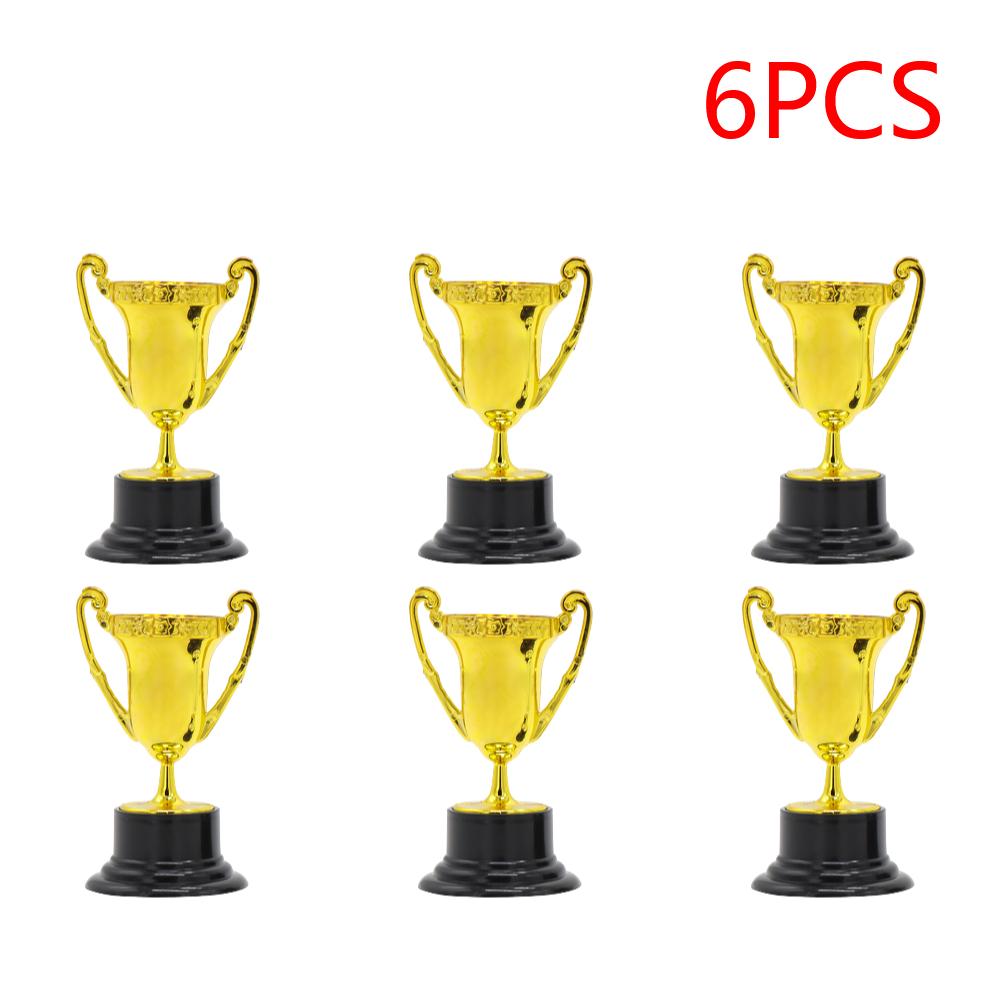 Gold Small Trophy Cups Plastic Golden Award Trophy Cup Gold Participation Trophy Cup For Party Favors Rewards