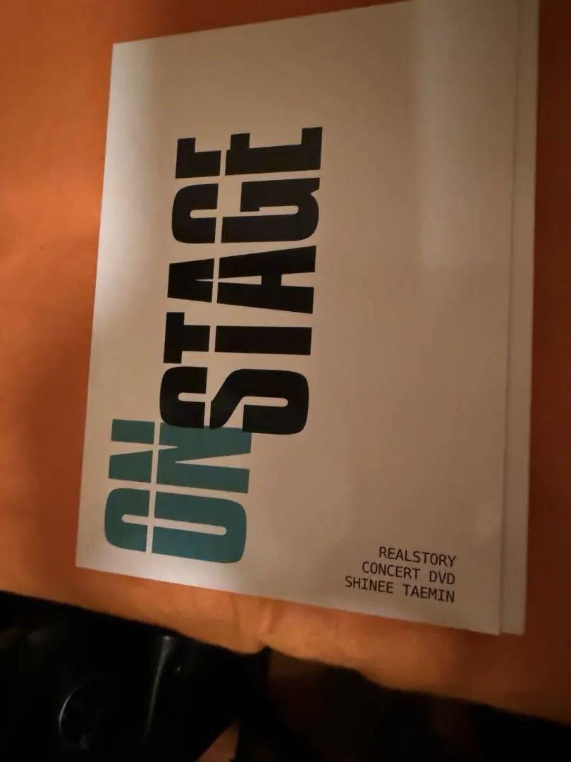 

[USED] Unplayed SHINee Taemin ON STAGE Master DVD 3-Disc Set