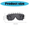 Trendy Spiked Novelty Club Sunglasses Bold Look for Shows, Cosplay, and More Photo Props