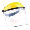 Electric Welding and Cooking Protective Face Shield, Acid-Alkali Resistant, Anti-Smoke, Head-Mounted.