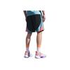 Anta Basketball Series Buchstaben Farbblock Mittelhoch Taille Gerade Lässige Shorts Herrenshorts Schwarz 152421310-2