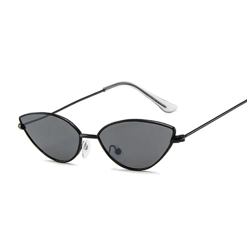 Cat Eye Retro Sunglasses Women Men Fashion Vintage Sun Glasses Female Male Frame Personality Mirror Travel Punk Sun Glasses
