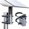Mastschelle U-Bügel U-Bolzen RV Antennenmontageklemme Stabile Halterung Bügelschelle Befestigungswinkel Für Camping Dach Yacht Outdoor RV