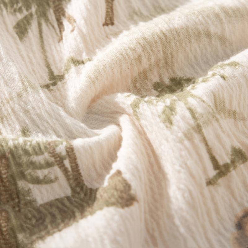 Baby Sleeveless Print Romper Summer Thin Suspender Infant Toddler Bodysuits Clothes Newborn Baby Unisex Triangle Crawl Suit 0-2Y