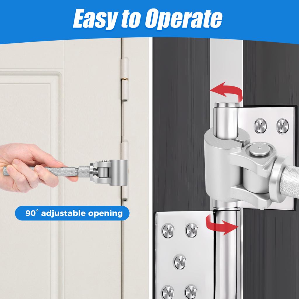 1Pc Hinge Gap Adjustment Wrench Door Hinge Adjustment Tool Stainless Steel Versatile Hinge Gap Adjusting Wrench for Cabinet Door