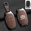 Zinc Alloy Leather Car Key Case Cover For Maxus G50 Plus D60 G10 G20 RV V90 T60 T70 EUNIQ5 Auto Key Shell Keychain Accessories