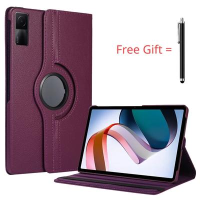 360 Grad drehbare Hülle für Xiaomi RedMi Pad SE 11 10.6"2023 Ständerhalter-Abdeckung Xiaomi Pad 5 11 Pro Mi6 PU-Leder-Tablet-Hüllen