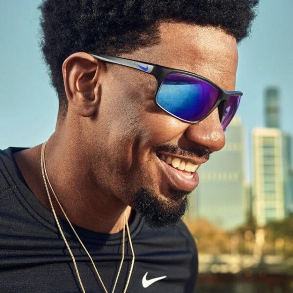 

Adrenaline 22 M Sports Sunglasses Running Cycling Golf Baseball Hiking Blue Mirror Fashion DV2155 021