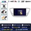 9" Android 14 Carplay Car Radio For Hyundai Solaris 2 Verna 2016-2020 Multimedia Video Player Navigation GPS Stereo 2Din WIFI+4G