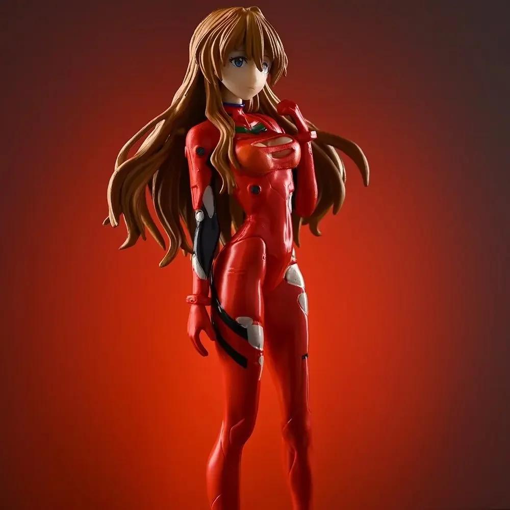 Schneller Versand 18cm Eva Ayanami Rei Figur - Neuestes Niedliches Und Charmantes Anime PVC Modell Spielzeug Sammlerstück Ornament