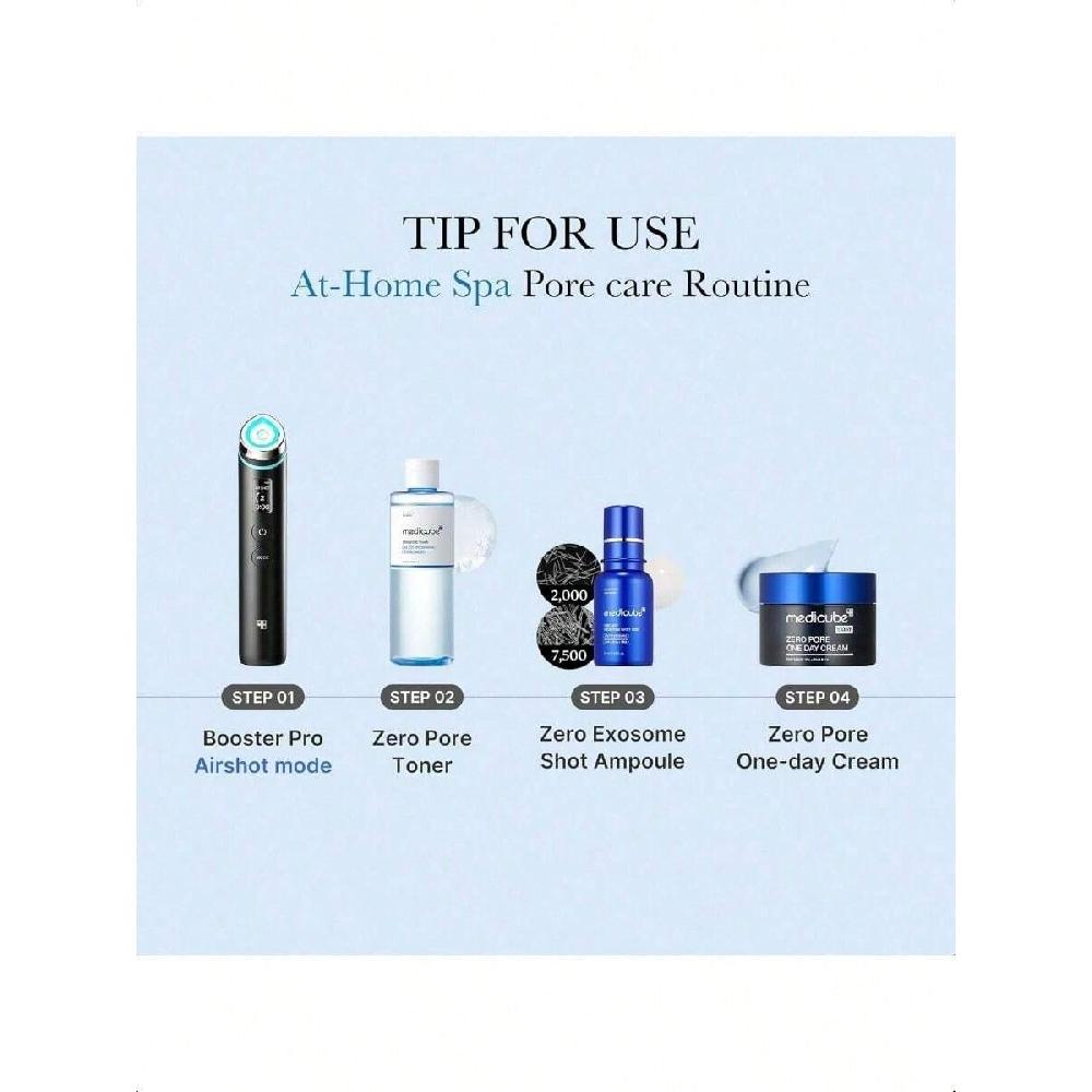 Medicube Zero Pore Toner 250ml I Exfoliating & Hydrating Blue Bottle Water Toner With Aha, Bha, Pha, Niacinamide, And Panthenol