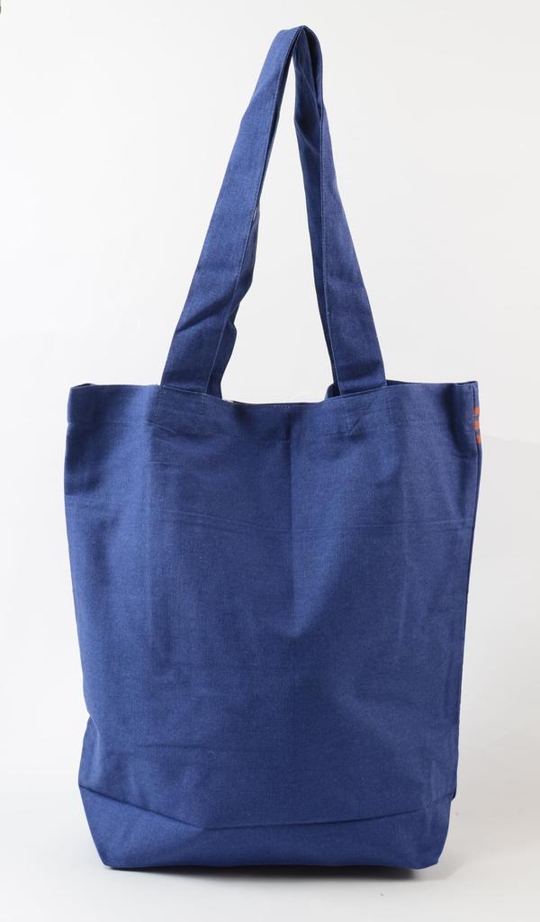 Friends Hill A4 Tote Bag with Front Navy Pocket, [KS-334-136]