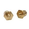 X7JF 2Pcs 5 16 Premium Remote Battery Power Junction Post Connectors Brass