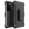 3 IN 1 Heavy Duty Armor Shockproof + Belt Clip Case For Samsung Galaxy S24 S22 S21 S20 S23 ULTRA S10 Note 20 Cover For Iphone 15 14 13 12 11 Pro Max