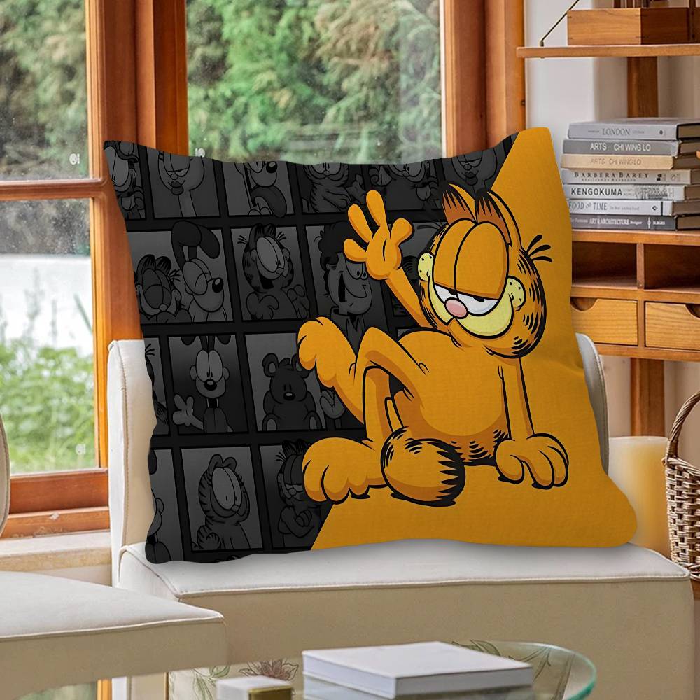 Cute Anime G-Garfields Cat Cushion Cover Decorative Pillow Sofa Home Decor case pillow cases