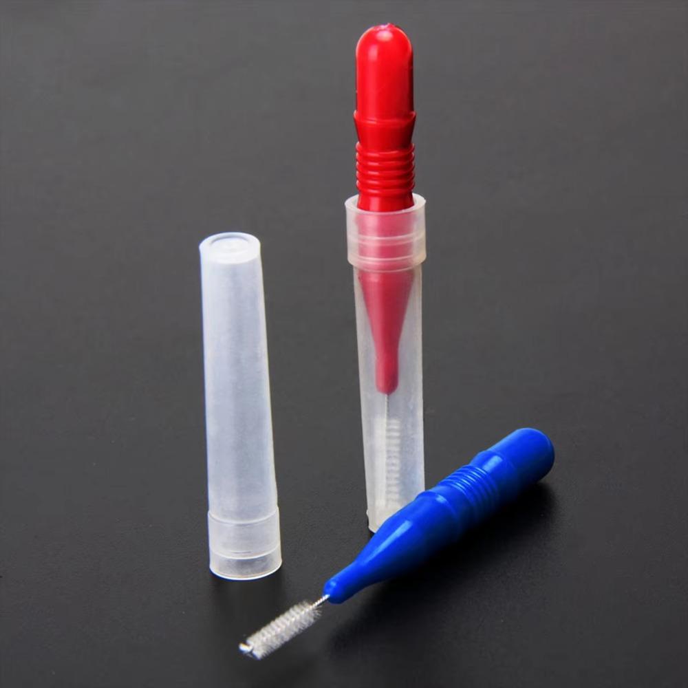 20pcs/set Portable Plastic Interdental Brush Oral Hygiene Teeth Clean Tooth Floss Toothpick Oral Care