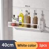 Gray Bathroom Shelf Without Drilling Makeup Organizer Mental Corner Shelf Shampoo Storage Shelf Shower Wall Rack Bathroom811785