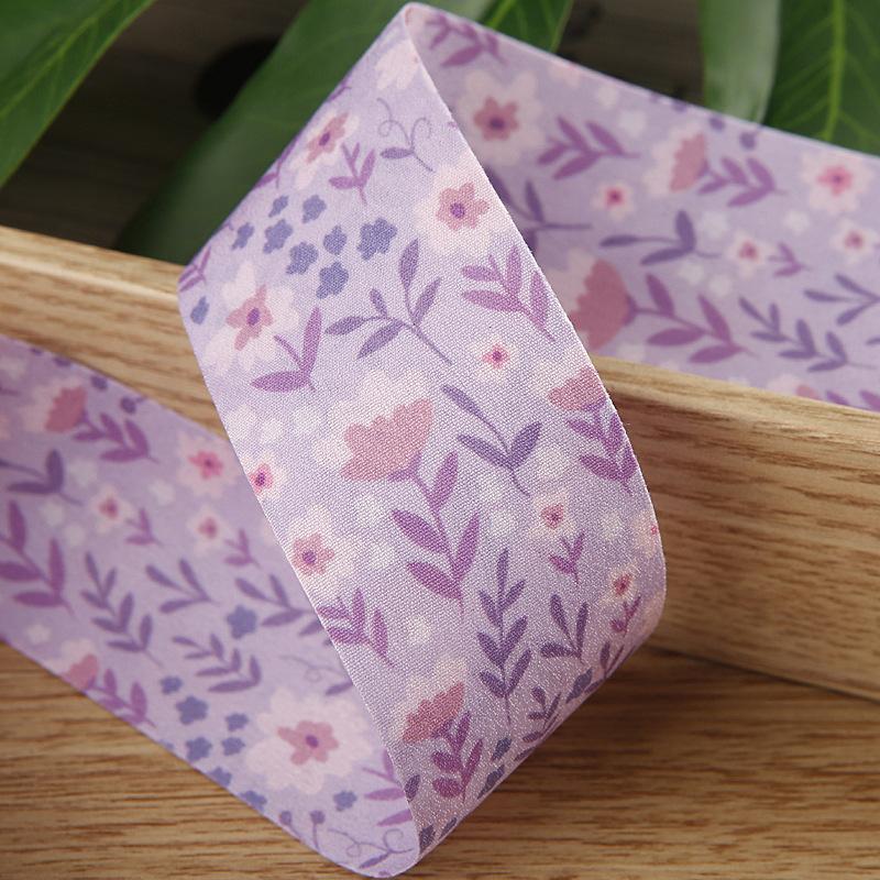 Custom Double-sided Printed Ribbon for Professional DIY Hat Making, Featuring butterfly Clips and Garment Fabric Accessories