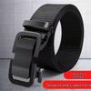 Pipper Men's Automatic Toothless Nylon Canvas Outdoor Versatile Belt