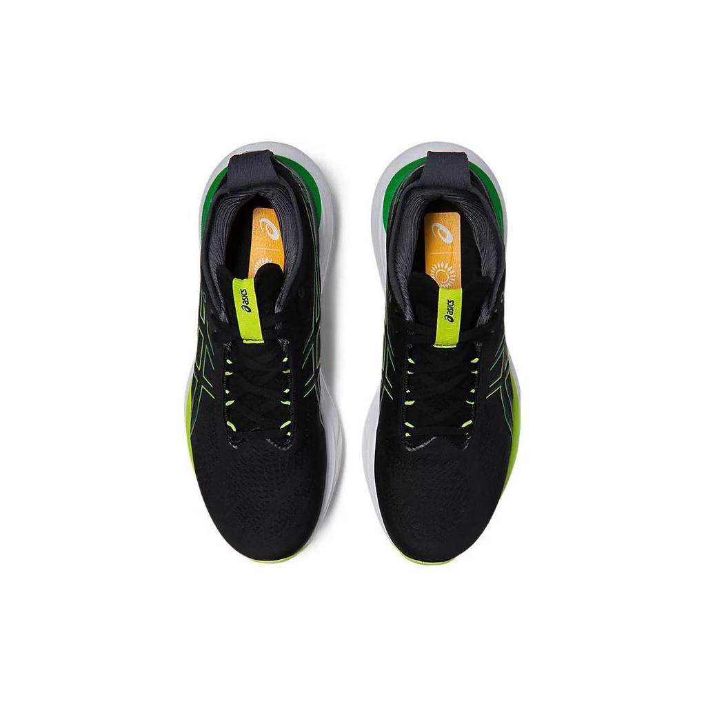 New Asics Gel Nimbus 25 Black Lime Zest 1011B547-003