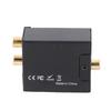 Digital to Analog Audio Converter Audio Switch Box Optical to RCA AV Switcher Selector Box Coaxial Toslink