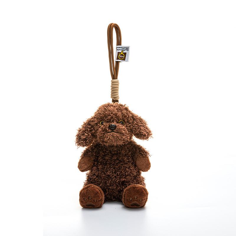 Teddy Dog Stuffed Animal Plush With Hanging Pendant For Kids Room Decor