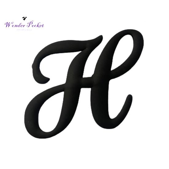 Englischer Buchstabe Tasche Handtasche Loch Charm Strandtasche Dekoration Weiches EVA AZ Alphabet Buchstabe DIY