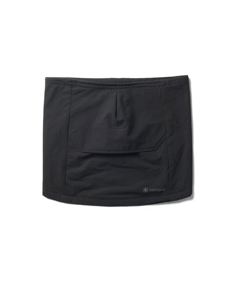 Snow Peak Breathable Insulated Neck Warmer Neck and Black AC-25AU017, Warmer, Snood, Cowl, Men's Women's,