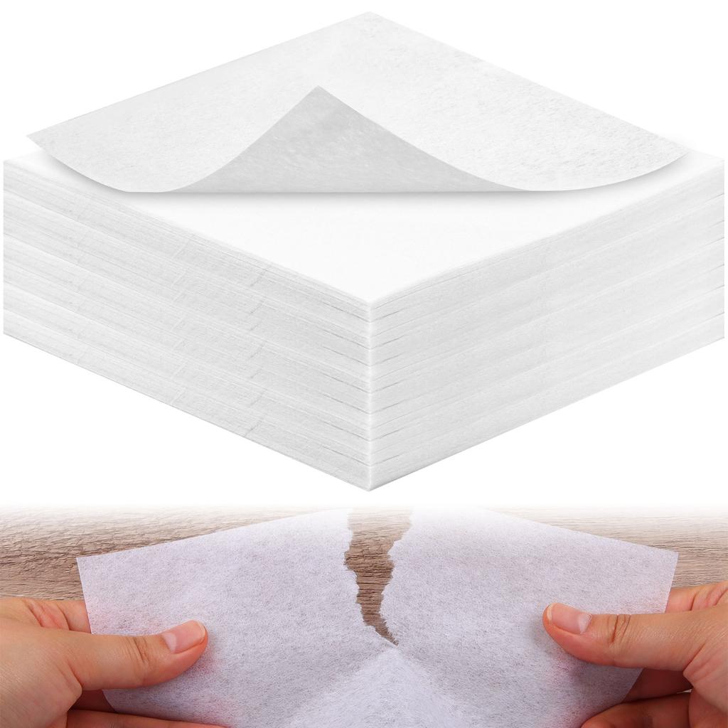 300 Pcs Tear Away Embroidery Stabilizer 10x12 in Embroidery Backing Medium Weight 1.8 oz Tearaway Stabilizers for 5x7 Hoops