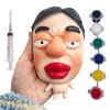 Squeeze Toys For Kids aldult Novelty Portable Sensory Prank Pinch Toys T.PR Soft Rubber Stress Relief Toy Material Slow Rebound
