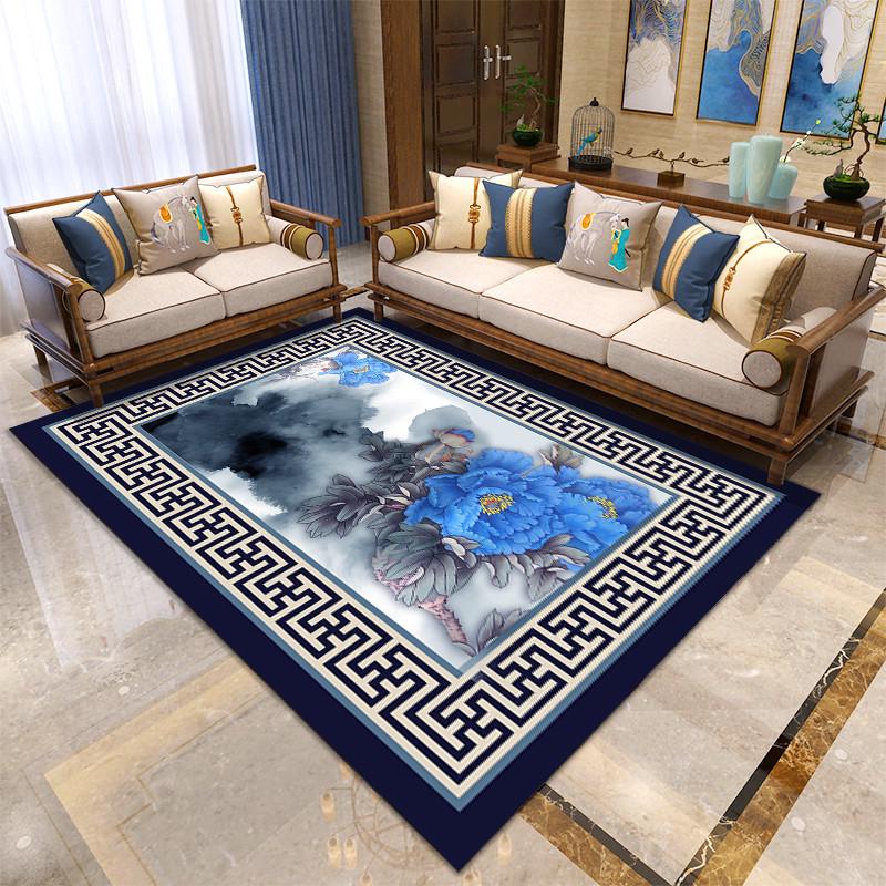 Custom Chinese Style Carpet: Living Room, Sofa, Coffee Table, Bedroom, Bedside Mat
