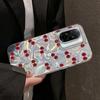 Pink Cherry Bow Girls Women Case For Xiaomi Redmi Note 14 Pro 14C 13C 10 9A 9C 13 12 11 10S 9 8 Plus A5 A4 A3 A2 A1 Fundas Cover