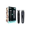Braun Bodygroomer B560 Shaver + XT3100 Trimmer 2-in-1 Pack Cordless Waterproof