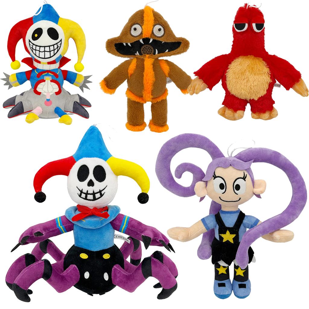 New Available,Brand New Horror Game Time 5 Giblet Chum Chompkins Plush Doll,Cute Anime Peripheral Toy, Birthday & Christmas Gift