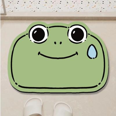 Thickened Toilet Three-piece Bathroom Toilet Absorbent Flannel Bathroom Mat