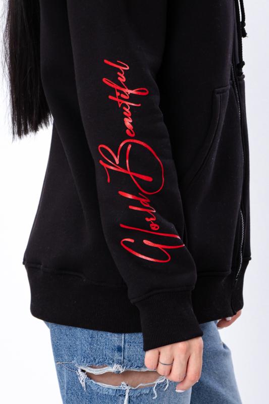 Bluza z kapturem (damskie) Zima 3357-025-33 HC