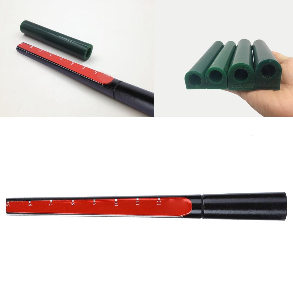 Professional Plastic, Wax Tube Ring Sizer Stainless Steel Ring Sizer Mandrel Jewelry Sizer Stick Repairing Workers