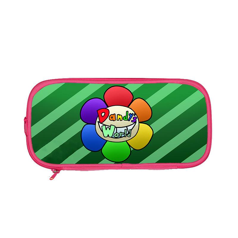 Astuccio Dandys World in Nylon con Ampio Spazio per Studenti e Bambini